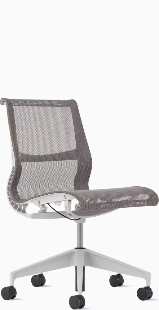 Setu Armless Ergonomic Office Chair