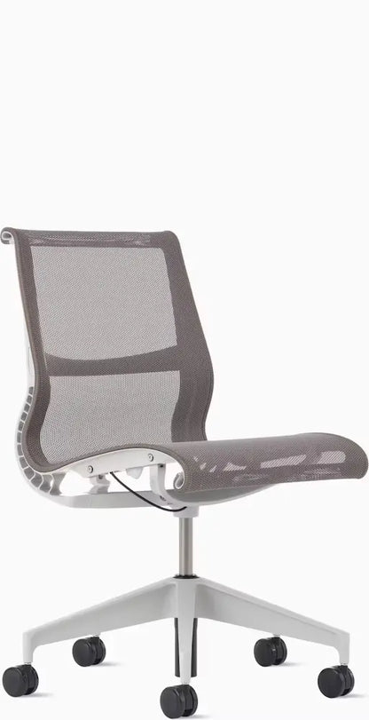 Setu Armless Ergonomic Office Chair
