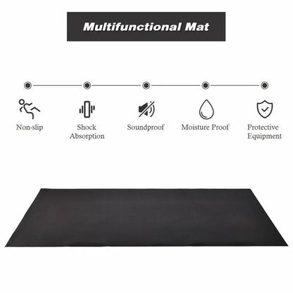 Premium Thick Treadmill Mat  36″ x 78″ High-Density Waterproof PVC for Hardwood Floors