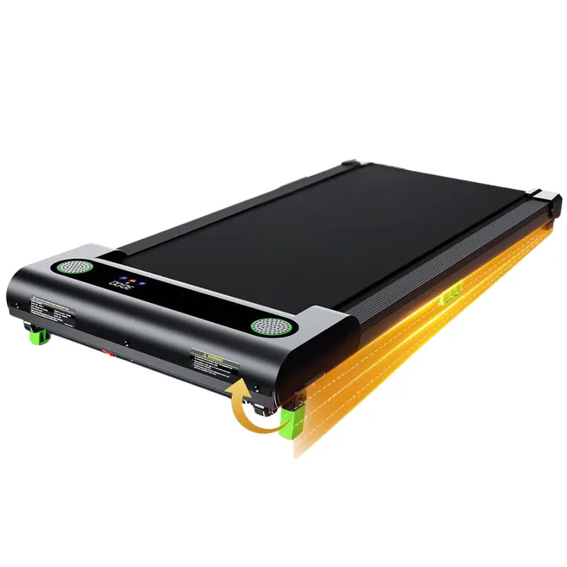 Manual Incline Walking Pad Treadmill with Compact Design & Digital Display