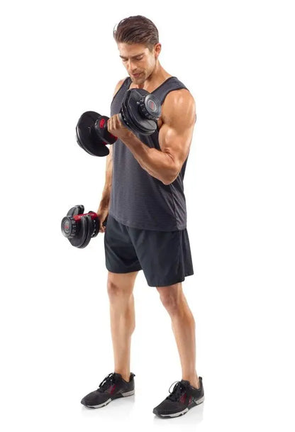 Bowflex SelectTech 552 Adjustable Dumbbell Set  Authentic Pair (552.5 lbs Each)