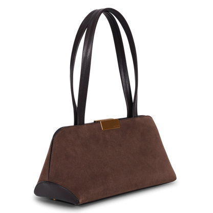 Passy - Cuir Velours Chocolat