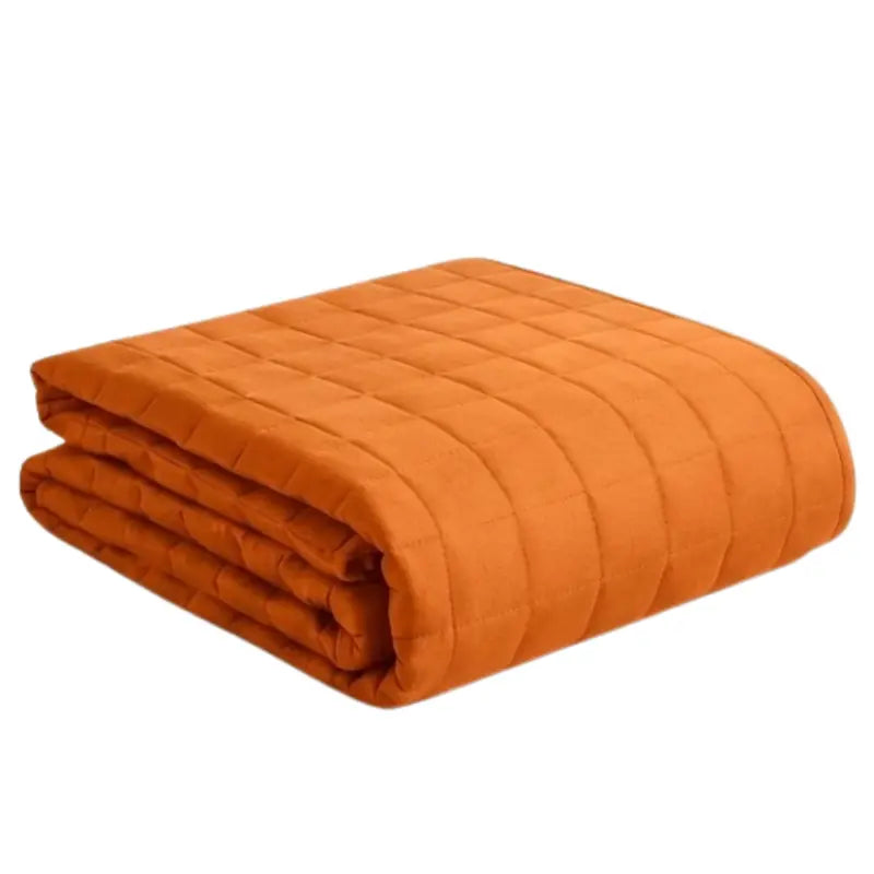 7-Layer Weighted Cooling Blanket with Glass Bead Fill and Reinforced 16-Loop Design