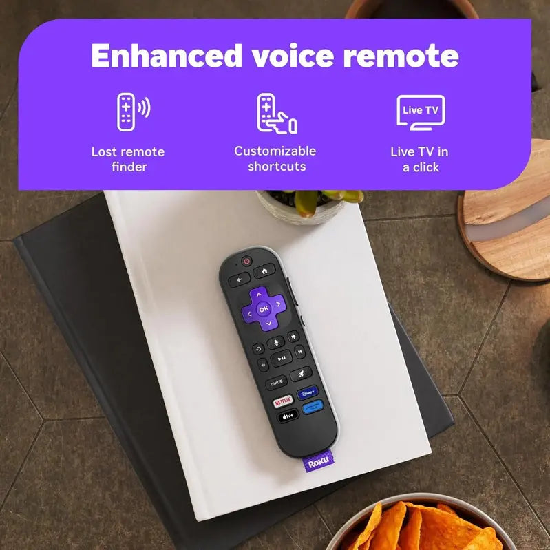 Roku Select Series 50-Inch 4K HDR Smart TV  Built-in Streaming, Voice Remote, Dolby Audio
