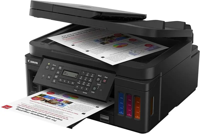 EcoTank Wireless All-in-One Printer  Super Tank Ink System with Copy, Scan, Fax, ADF & Mobile Printing