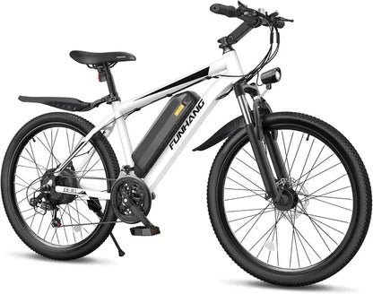 1000W Electric Mountain Bike  Long-Range Ebike with 50-Mile Range & 21.7 MPH Top Speed
