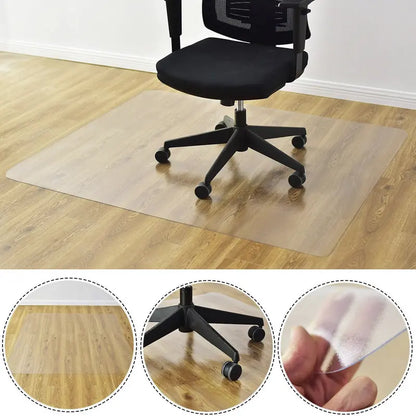 Clear PVC Chair Mat for Hardwood, Tile, and Laminate Floors