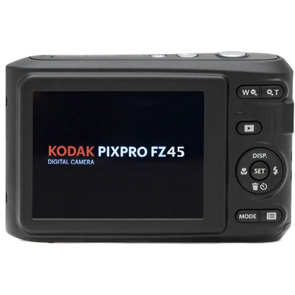 Kodak PIXPRO FZ45 Digital Camera (Black) with 32GB SD Card Bundle  16MP, 45x Optical Zoom