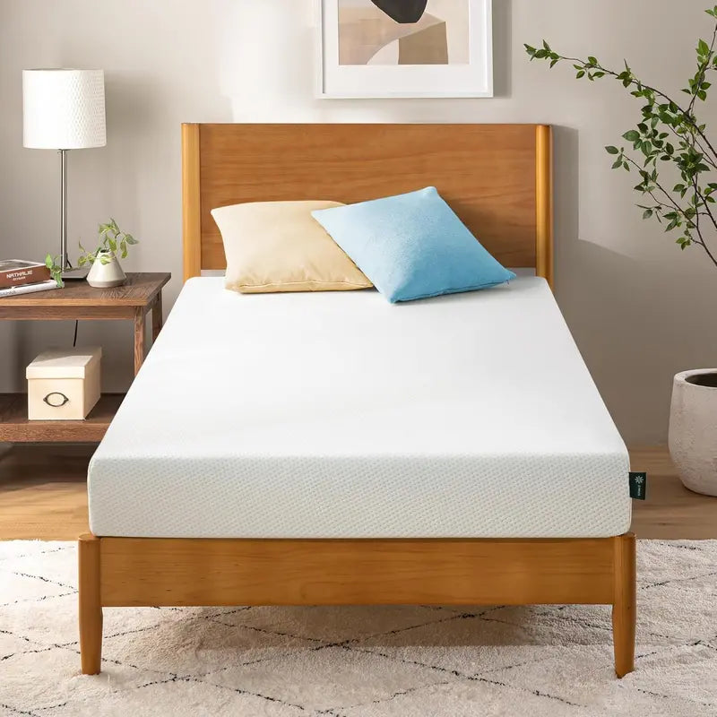 Zinus Lumbar+ 14-Inch King Mattress: Ergonomic Memory Foam with Targeted Lumbar Support, Cooling Gel Infusion, Green Tea Extract, and Soft Cool-to-Touch Cover