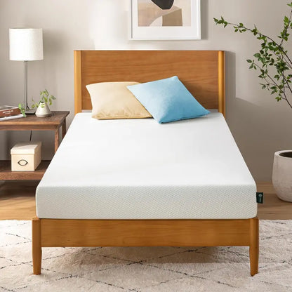Zinus Lumbar+ 14-Inch King Mattress: Ergonomic Memory Foam with Targeted Lumbar Support, Cooling Gel Infusion, Green Tea Extract, and Soft Cool-to-Touch Cover