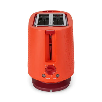 Bodum Bistro 2-Slice Toaster  Vibrant Red