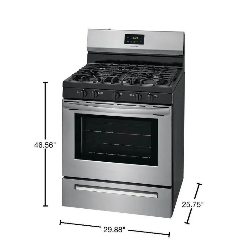Frigidaire FCRG3052AS  30-Inch Stainless Steel Freestanding Gas Cooktop with Five Burners