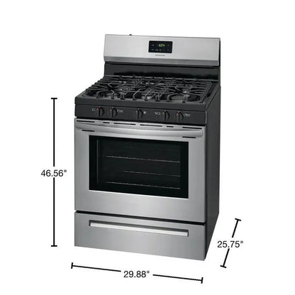 Frigidaire FCRG3052AS  30-Inch Stainless Steel Freestanding Gas Cooktop with Five Burners