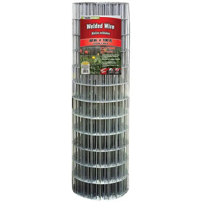 YARDGARD 48 Inch by 100 Foot Galvanized Welded Wire Fence