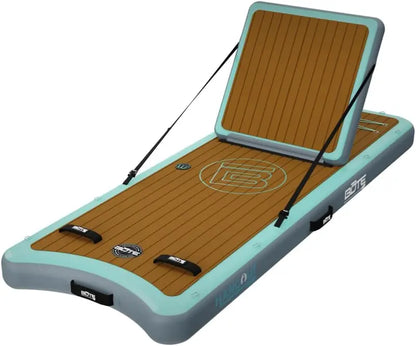 Classic Seafoam Lounge Float Chair  Adjustable Reclining, Removable Backrest, 8 FT, Multi-Color Options for Pool, Lake, Beach, Family & Kids