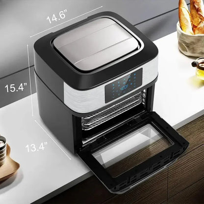 20-Quart Multi-Function Air Fryer Oven — 10-in-1 Cooking Appliance with Rotisserie & Dehydrator Racks