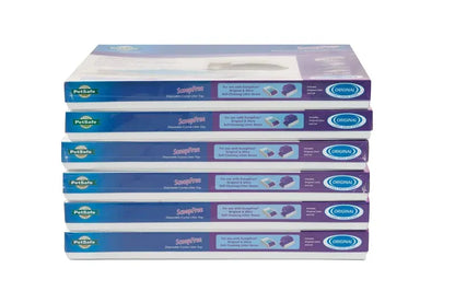 ScoopFree Complete Blue Crystal Litter Tray Refills  6-Pack Disposable Trays with Leak-Proof Design and Low-Tracking Formula