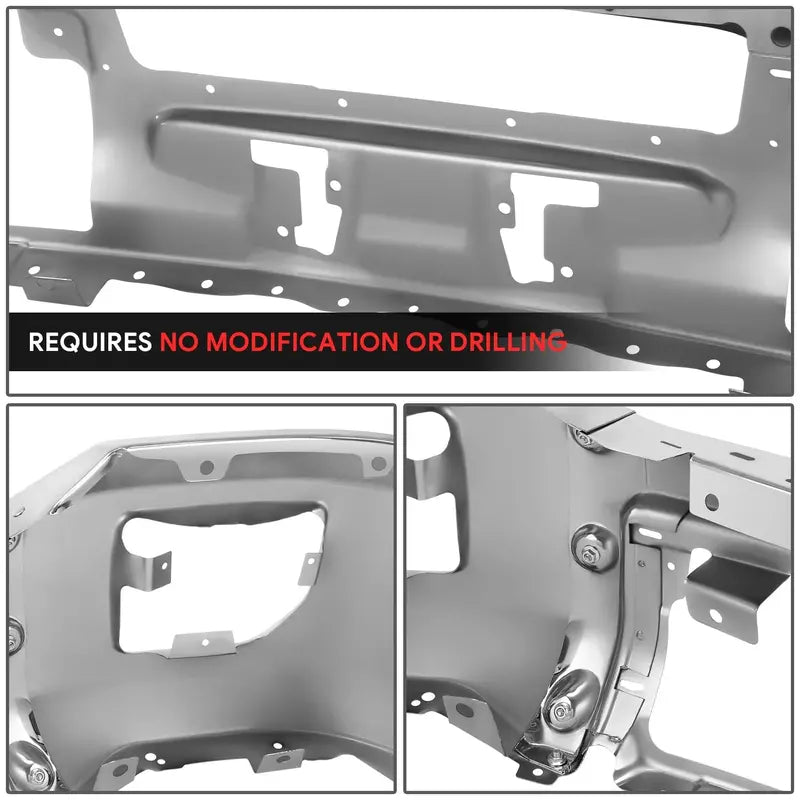 Modular Front Bumper for 20152019 GMC Sierra 2500/3500 HD  No Parking Sensor Cutouts