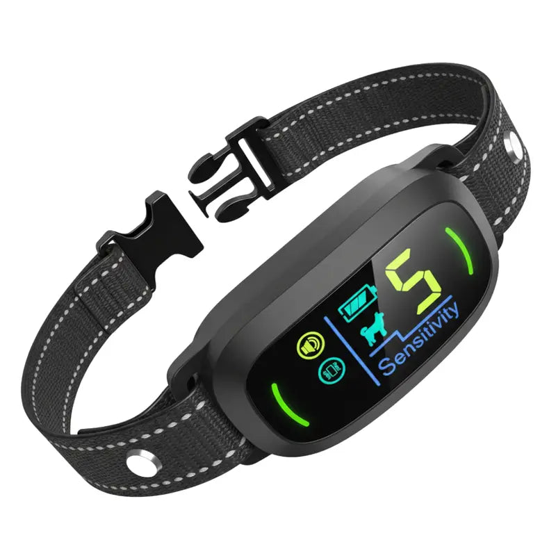 Rechargeable Vibration-and-Beep Bark Collar for Dogs with 5 Sensitivity Levels