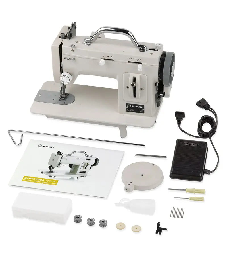 Reliable Barracuda 200ZW Walking Foot Sewing Machine for Heavy-Duty Fabric