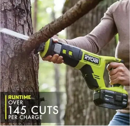 RYOBI ONE+ 18V 6-Tool Cordless Combo Kit (PCL1600K2) with Batteries and Charger