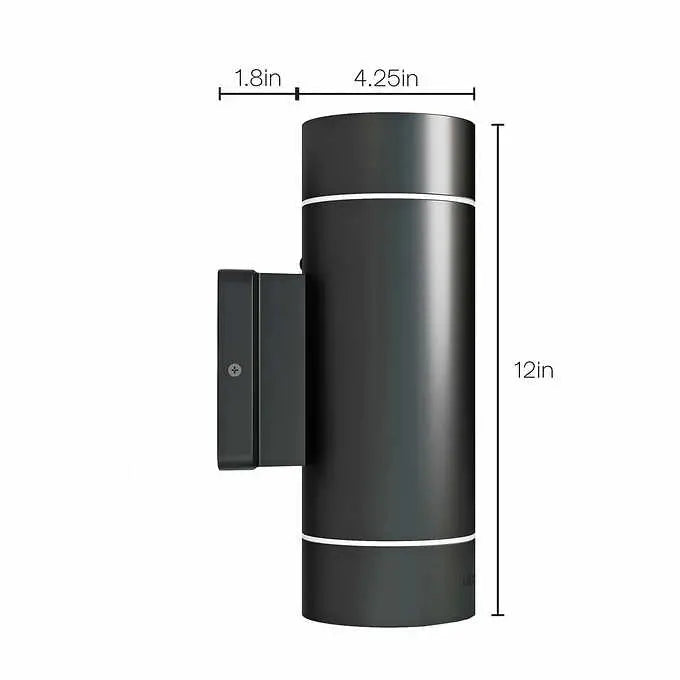 Atomi Smart WiFi Wall Sconces 2-Pack  WiFi Controlled, Easy Install