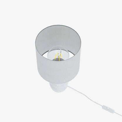 Lampe   poser en c ramique et tissu Montaigne