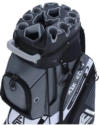 ASK ECHO T-Lock Golf Cart Bag  Waterproof Rain Cover, Ergonomic Handles, Universal Fit