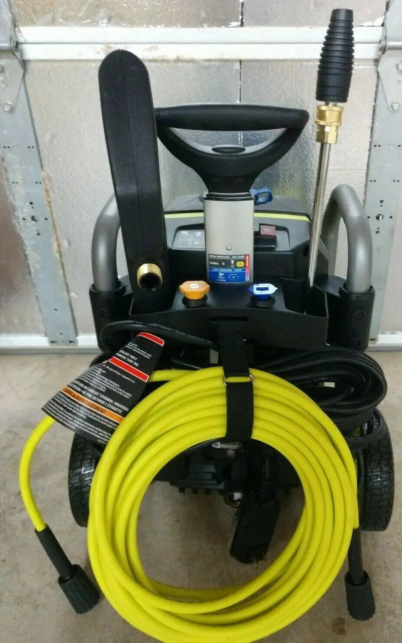 RYOBI 2000 PSI Electric Pressure Washer  Cold Water 1.2 GPM Compact Cleaning System