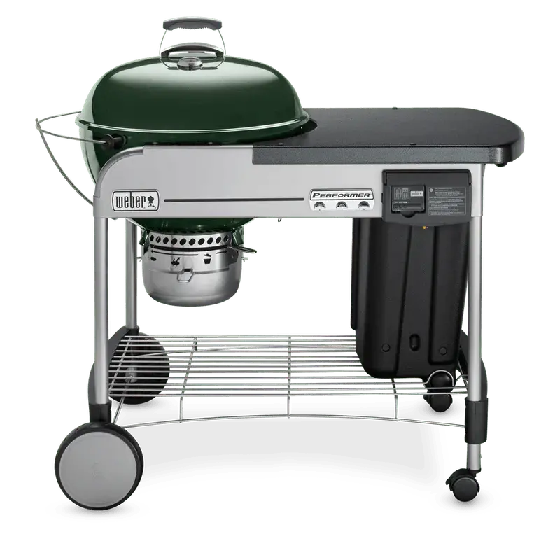 Performer Deluxe 22-Inch Charcoal Grill  Heavy-Duty Cooking Station