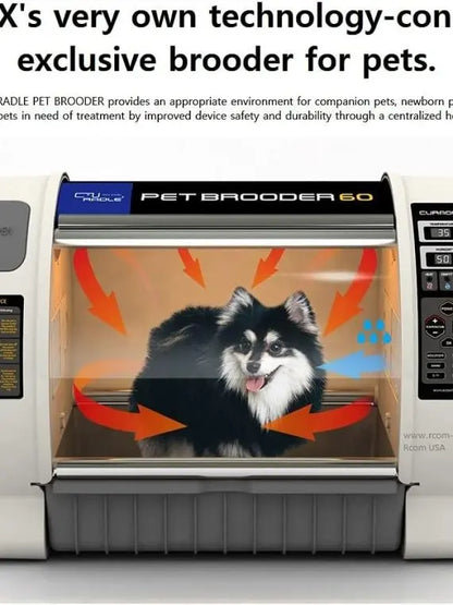Curadle R-com MXB60N Pet Brooder with Bonus Tray, 2-Year Warranty  Incubators & Brooders