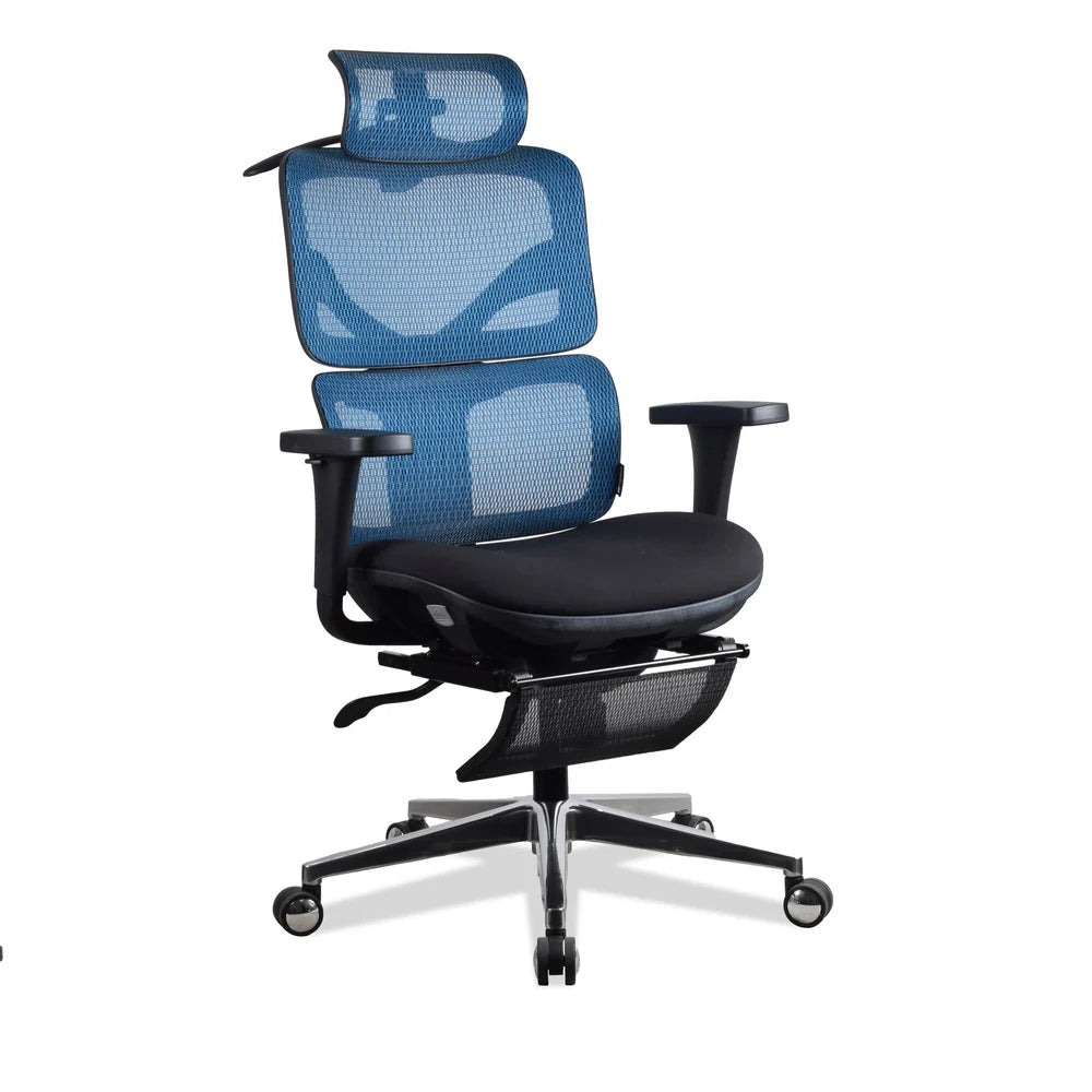 Chaise ergonomique de bureau - TERRANA en mousse et maille