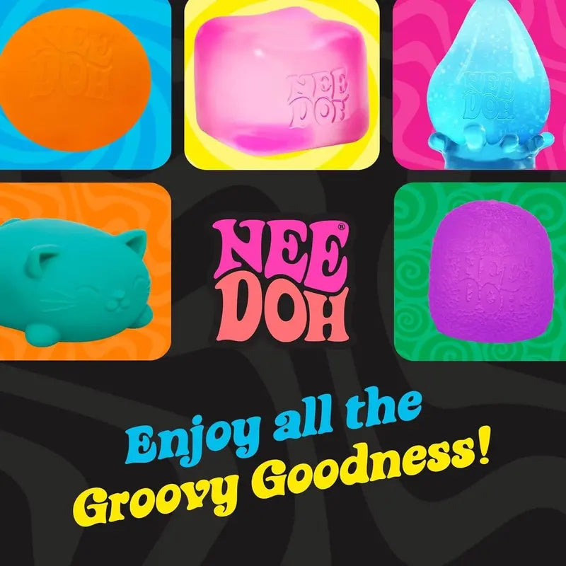 NeeDoh Gumdrop  Textured 2.5-Inch Sensory Squeeze Toy