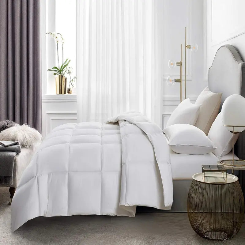 Serta Hotel Luxury Hypoallergenic Duvet Insert | Premium Down-Alternative Comforter for Year-Round Use, Soft Breathable Fabric &amp; Fluffy Fill