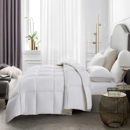 Serta Hotel Luxury Hypoallergenic Duvet Insert | Premium Down-Alternative Comforter for Year-Round Use, Soft Breathable Fabric &amp; Fluffy Fill