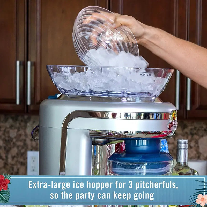 Frozen Drink Maker with XL Ice Reservoir & Leak-Resistant Pouring Jar  Smoothie & Slushy Blender
