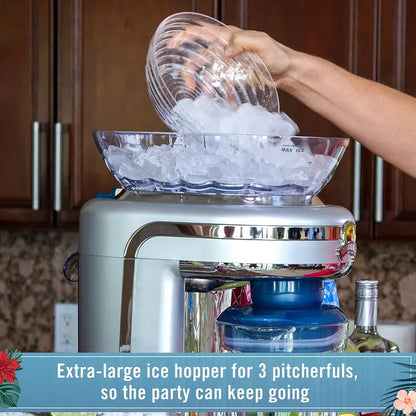 Frozen Drink Maker with XL Ice Reservoir & Leak-Resistant Pouring Jar  Smoothie & Slushy Blender