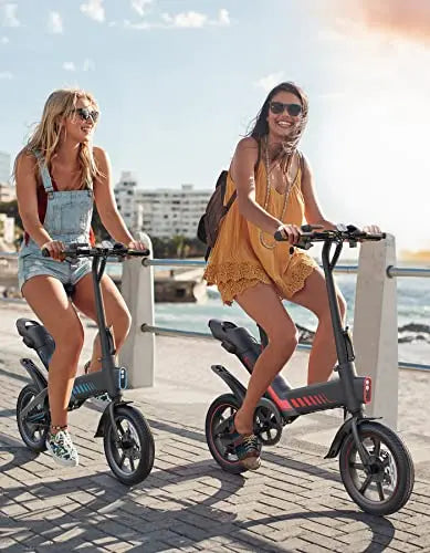 Sailnovo 14″ Folding Electric Bike  Lightweight E-Bike for Adults & Teens with Integrated Lithium Battery