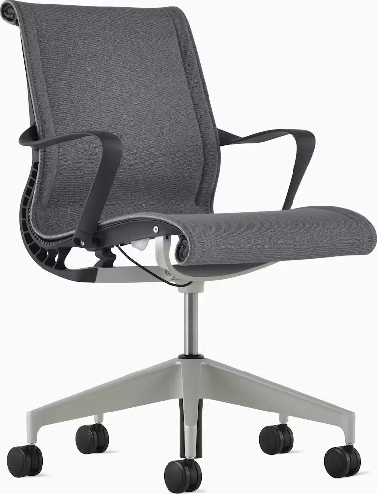 Setu Chair with Armrests  Flexible Kinetic Support &amp; Four-Way Adjustable Arms