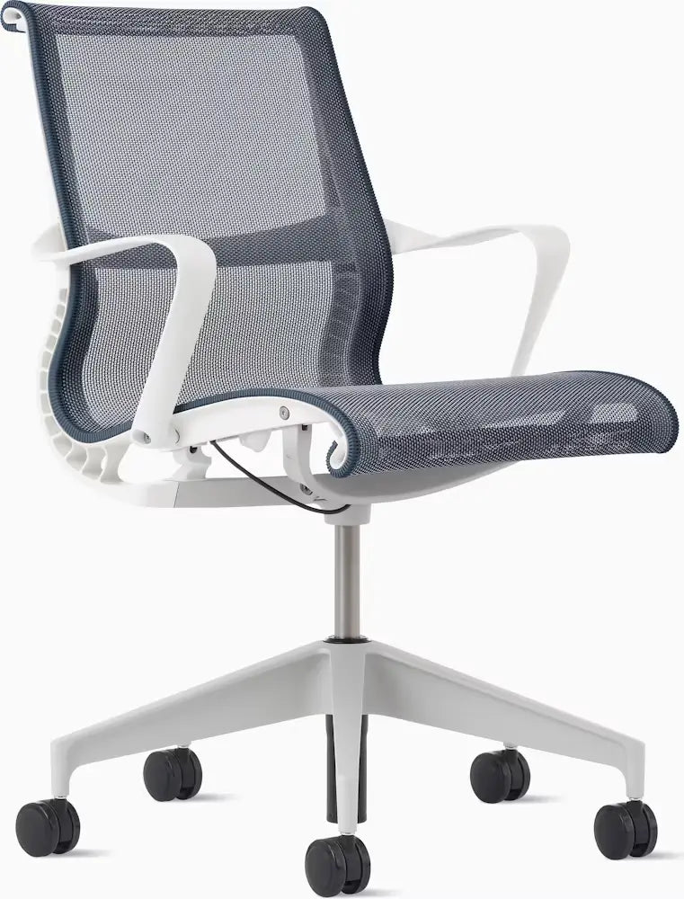 Setu Chair with Armrests  Flexible Kinetic Support &amp; Four-Way Adjustable Arms