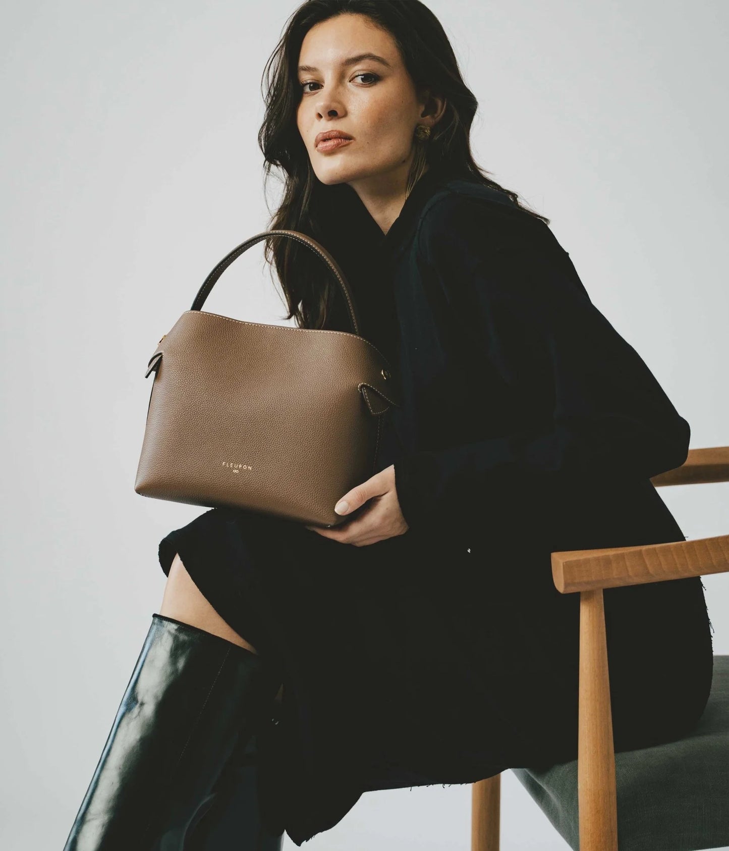 Medium Swann | Marron Glacé