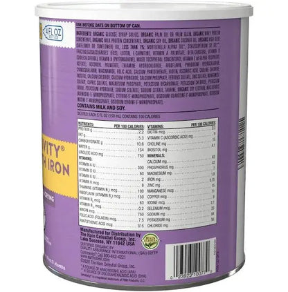Earth’s Best Organic Infant Formula, Milk-Based with Iron, Sensitivity, 32 oz Powder