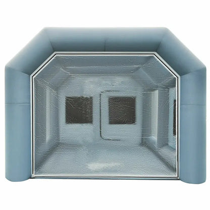 BrandX Inflatable Spray Booth 26x15x10FT  Portable Car Workstation with Dual Blowers, Durable Oxford Fabric, UV & Flame Resistant