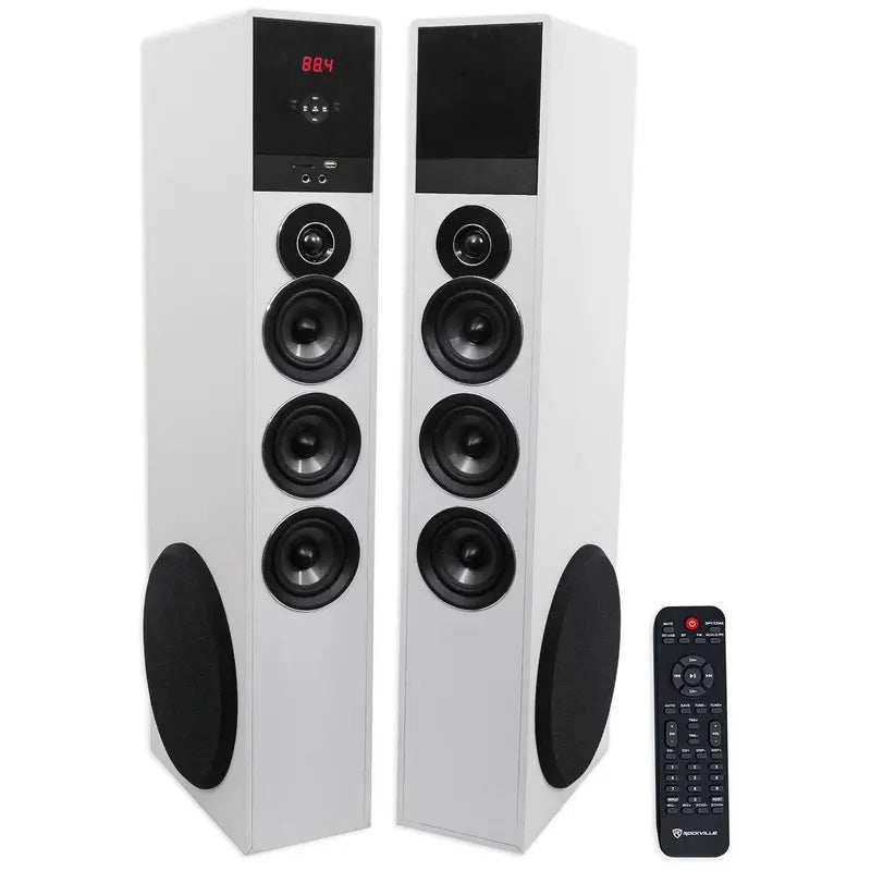 Rockville TM150W Wireless Bluetooth Home Theater System with 10-Inch Subwoofer and Remote