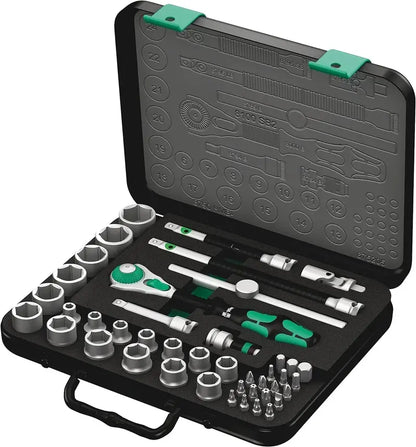 Zyklop 3/8¡å Metric Ratchet Set  43-Piece 8100 SB 2 Tool Kit (Model 5003594001)