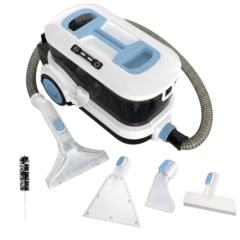 Dual-Tank Portable Carpet Extractor for Spot & Full-Surface Cleaning