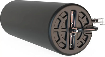 Agri-Fab 18″ x 48″ Poly Lawn Roller  Water-Fillable Drum with Steel Frame & Drain Plug