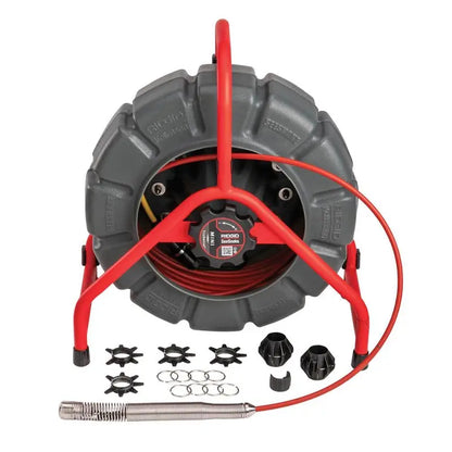 RIDGID SeeSnake Mini Sewer/Drain/Pipe Inspection Camera Reel (200 ft. Cable for 1-1/2 in.- 8 in. Lines), TruSense Technology 63628