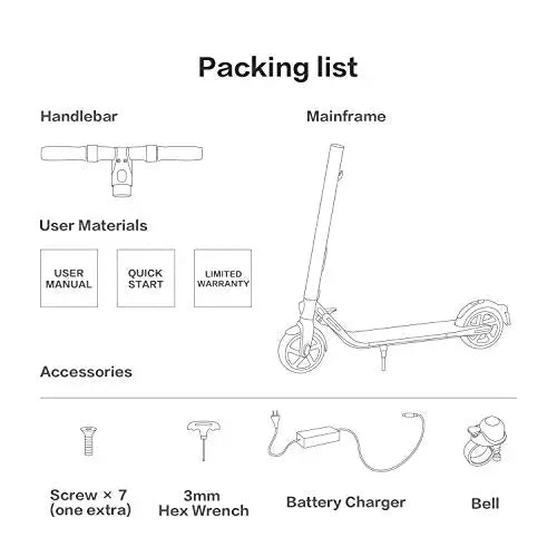 Segway Ninebot Electric Kick Scooter, Lightweight and Foldable