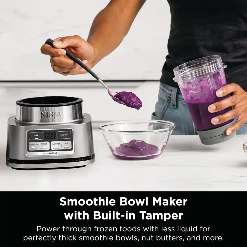 Ninja SS101 SmartTORQUE Stainless Steel Multi-Function Kitchen System  Intelligent Power Blending & Processing